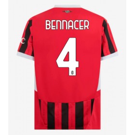 AC Milan Ismael Bennacer #4 Hemmakläder 2024-25 Kortärmad